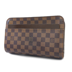 Auth Louis Vuitton Damier Saint Louis N51993 MenWomenUnisex Clutch Bag