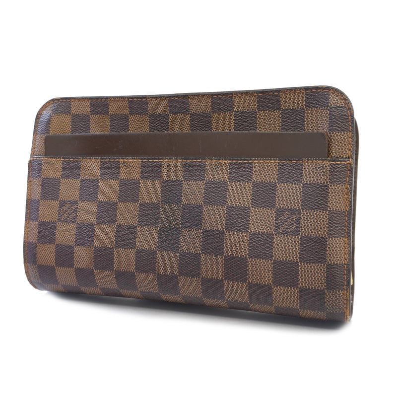 Auth Louis Vuitton Damier Saint Louis N51993 MenWomenUnisex Clutch Bag