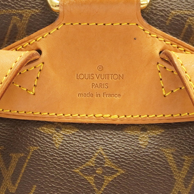 Auth Louis Vuitton Monogram Monsuri MM M51136 Womens Backpack