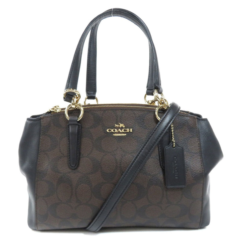 Coach F58290 Signature Shoulder Bag PVC / Calf Ladies COACH