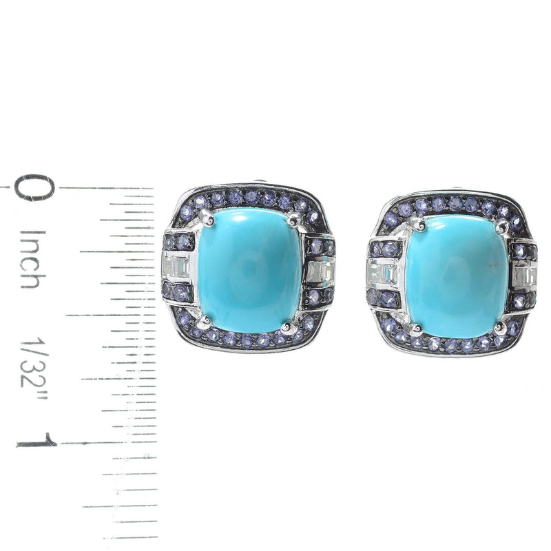 Brand New Kingman Turquoise Earring