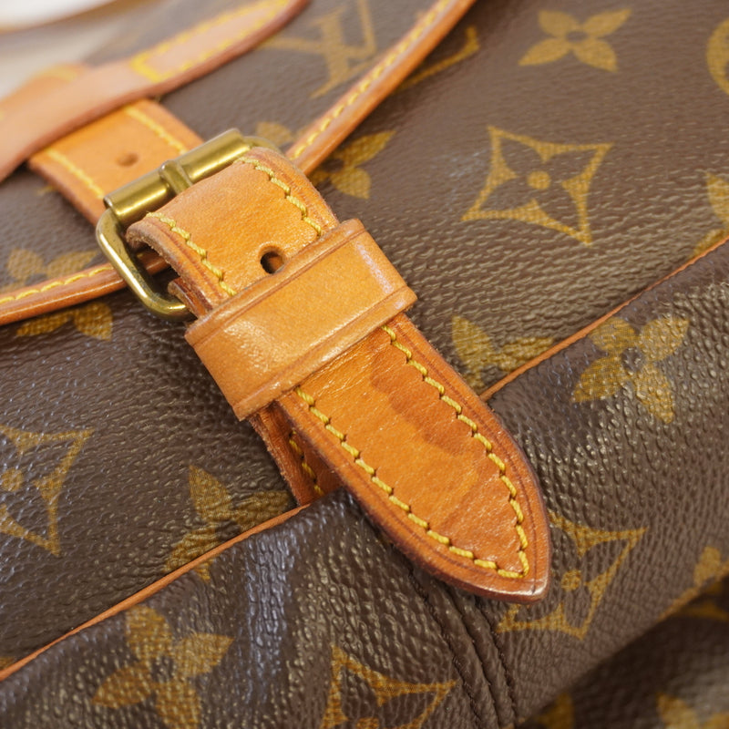 Auth Louis Vuitton Monogram Saumur 30 M42256 Womens Shoulder Bag