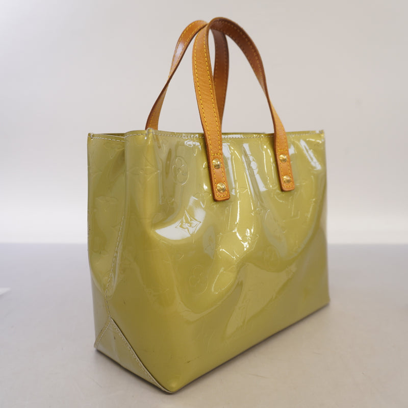 Auth Louis Vuitton Handbag Monogram Verni Reed PM M91145 Guri