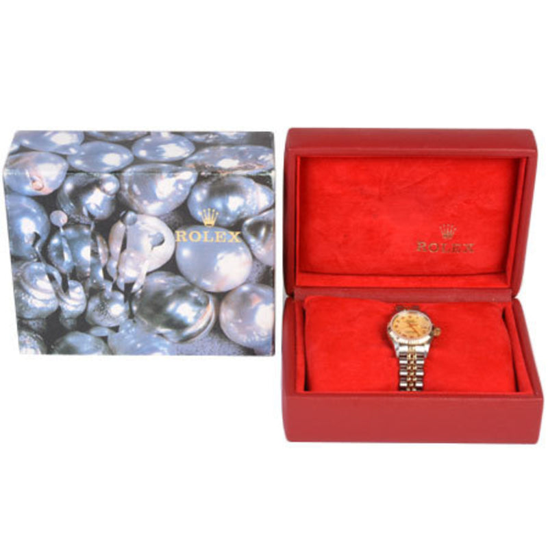 Rolex ROLEX Datejust 79173NRD No. Y Stainless Steel YG Ladies Watch Automatic Yellow Shell Milliard Roman