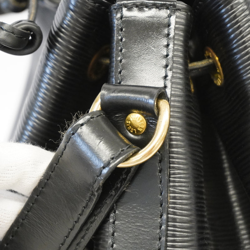 Auth Louis Vuitton Epi Noe Noe M59002 Womens Shoulder Bag Noir