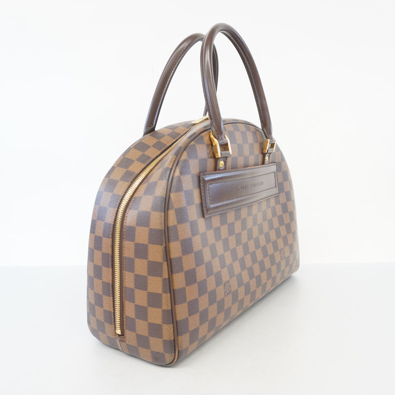 Auth Louis Vuitton Damier Nolita N41455 Womens Handbag
