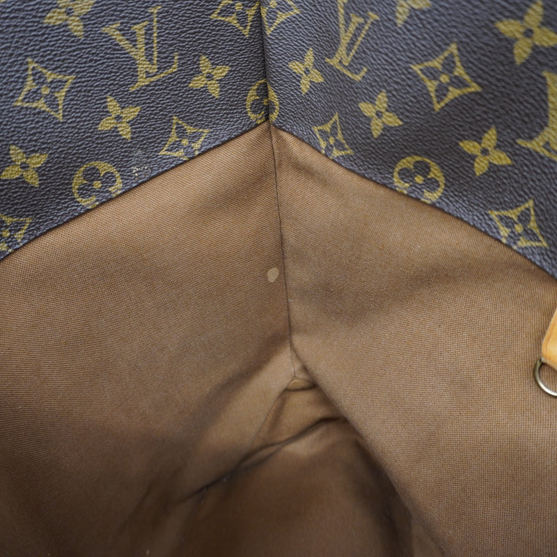 Auth Louis Vuitton Monogram Sack Shopping M51108 Womens Shoulder BagTote Bag
