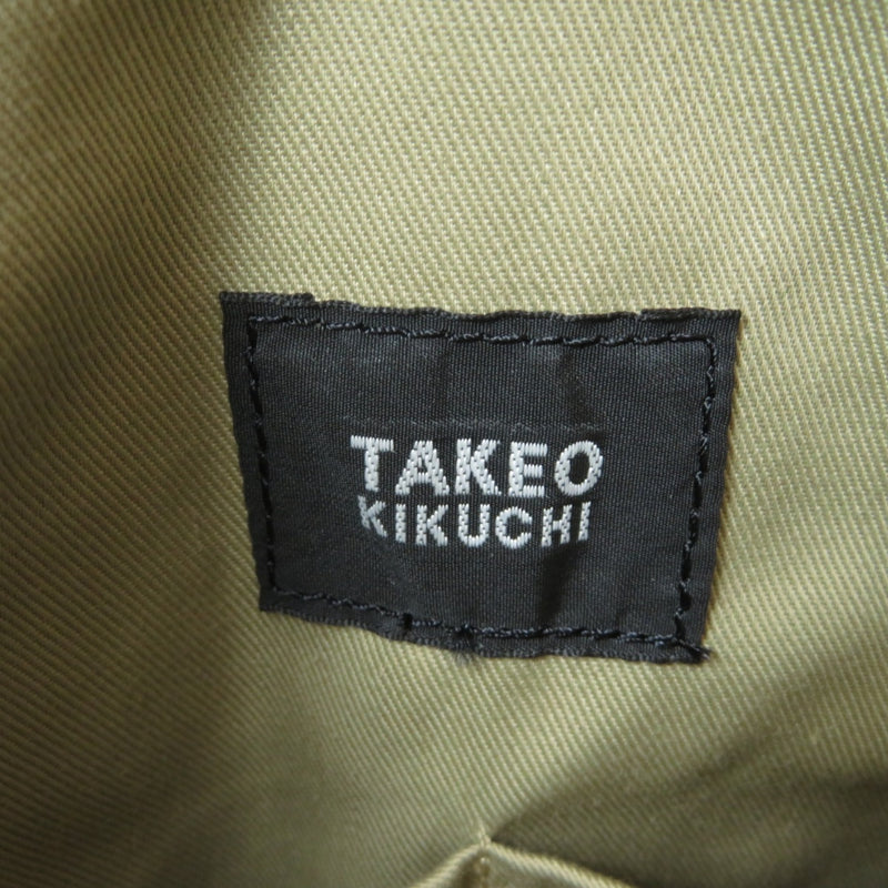 Takeo KIKUCHI 2WAY Tote Bag Canvas / Leather Ladies TAKEO