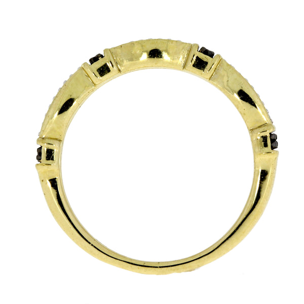.11ct Diamond Wedding Band Ring 10KT Yellow Gold