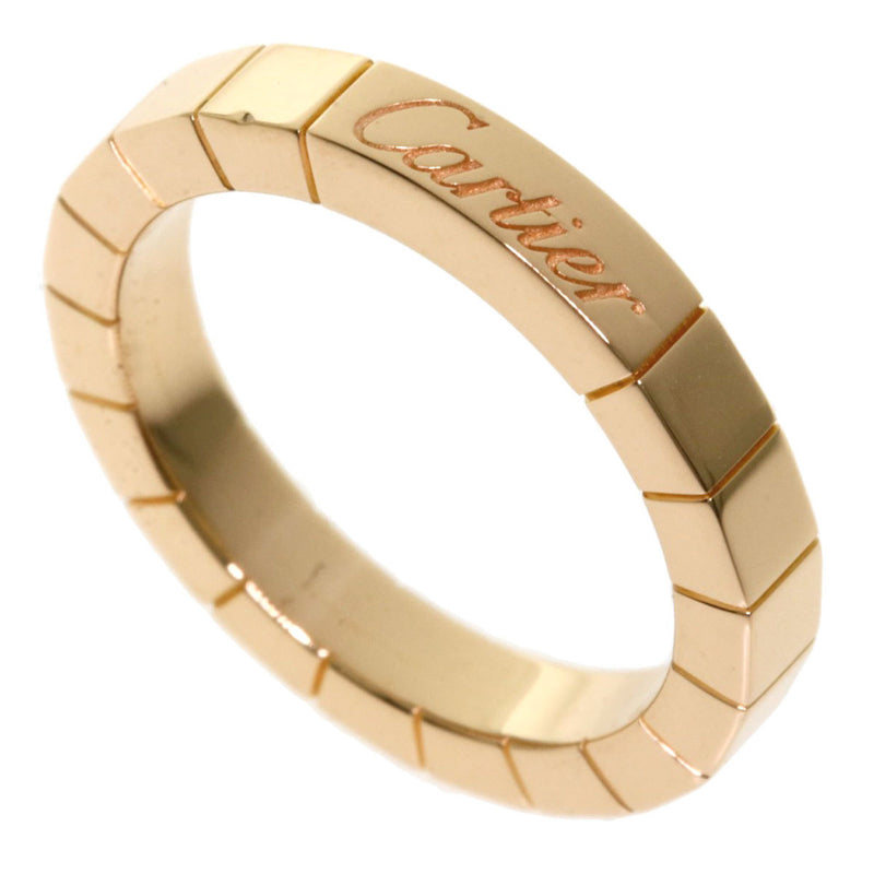 Cartier Lanieres # 48 Ring K18 Pink Gold Ladies