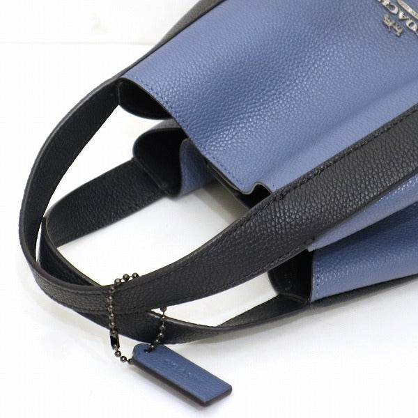 Coach Hadley Hobo 21 88151 Blue Shoulder Bag Ladies