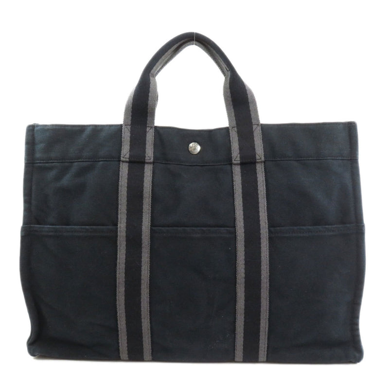 Hermes Sac Fourre-Tout MM Tote Bag Canvas Ladies