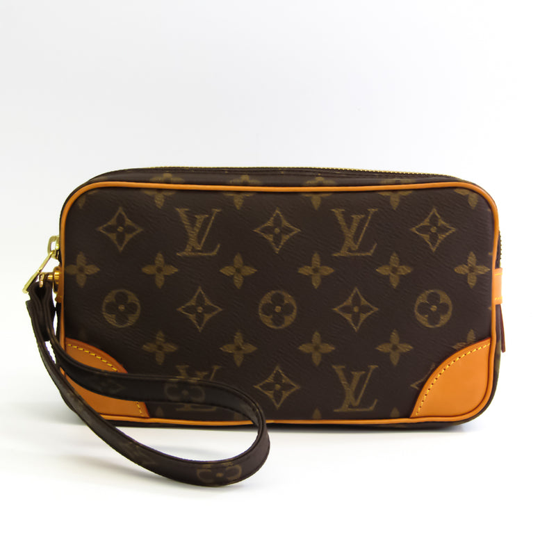 Louis Vuitton Monogram Marly Dragonne PM M51827 Womens Clutch Bag Monogram