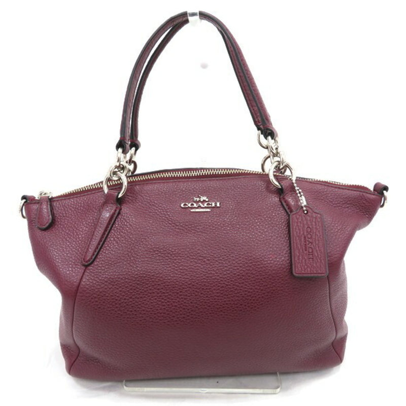 Coach COACH F36675 Small Kelsey Satchel Pebble Leather 2way Bag Ladies