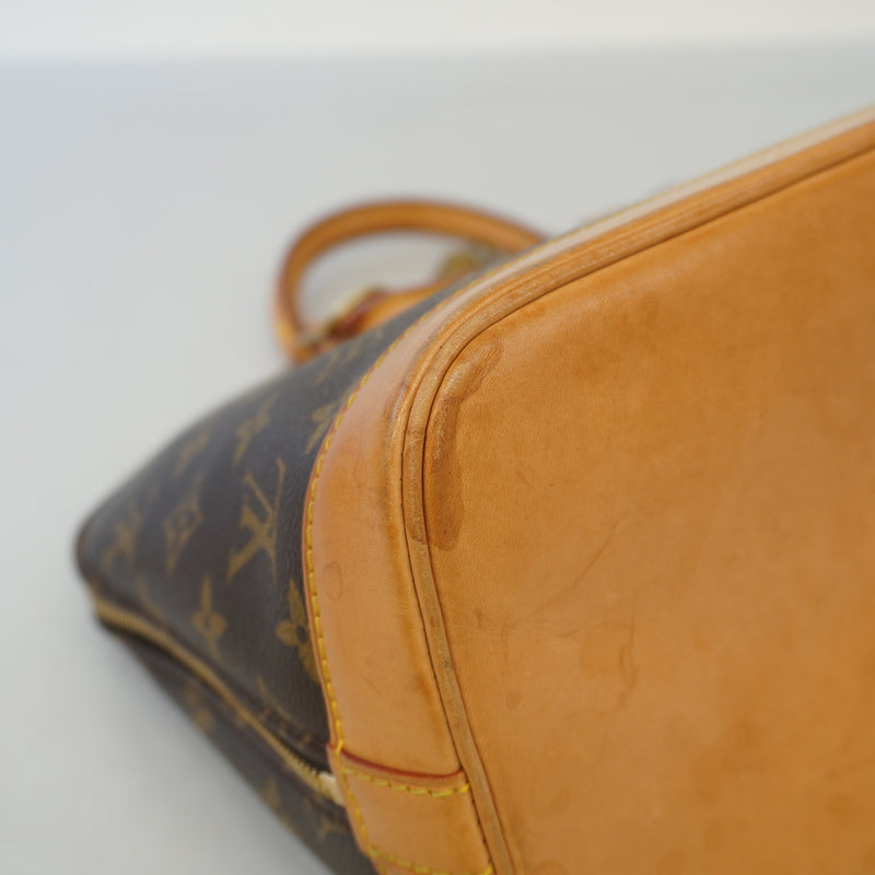 Auth Louis Vuitton Handbag Monogram Alma M51130
