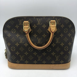 LOUIS VUITTON M51130 Alma Monogram Handbag Leather Louis Vuitton