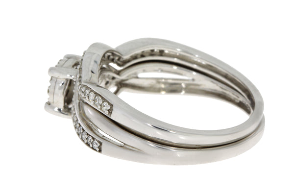 .30ct Diamond Engagement Ring Set 10KT White Gold
