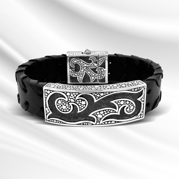 Mens Bracelet Sterling Silver