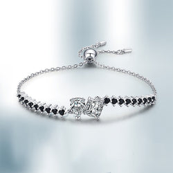 Eternal Love 925 Sterling Silver Charm Bracelet