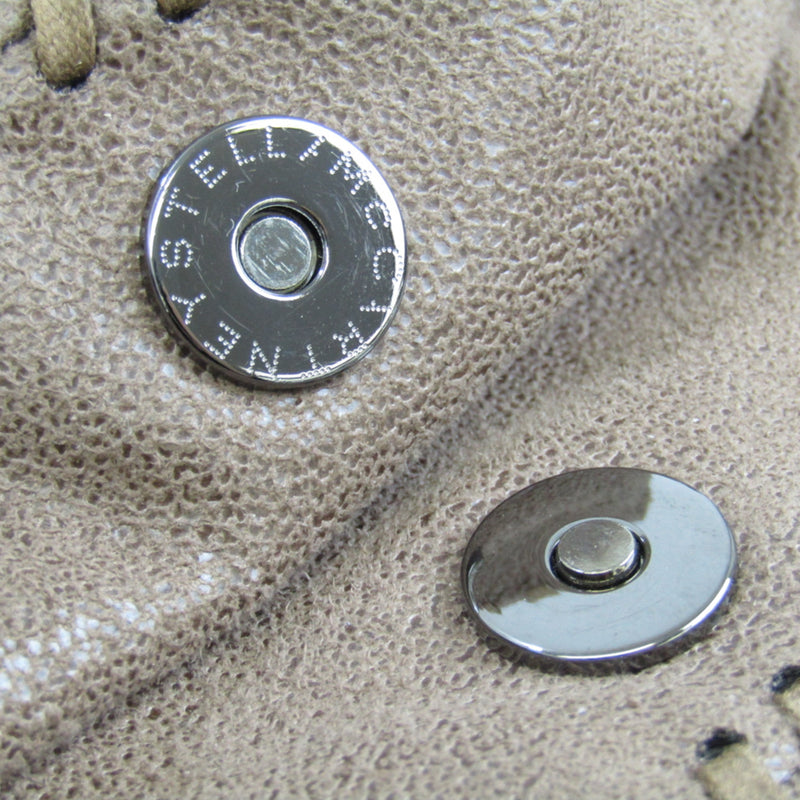 Stella McCartney Mini Tote 371223 W9132 Womens Polyester HandbagShoulder Bag Light Brown