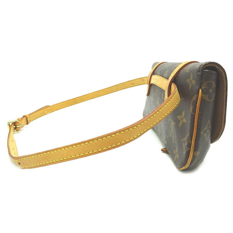 Louis Vuitton Pochette Marel Ladies Waist Bag M51159 Monogram Canvas Brown