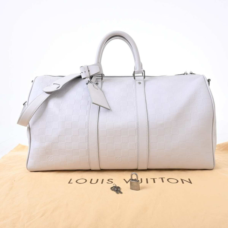 Louis Vuitton Womens Boston Bag GrayInfini