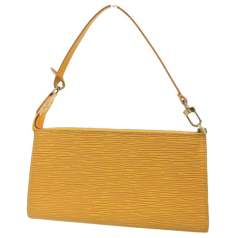 Louis Vuitton M52959 Womens HandbagPochettePouch Yellow