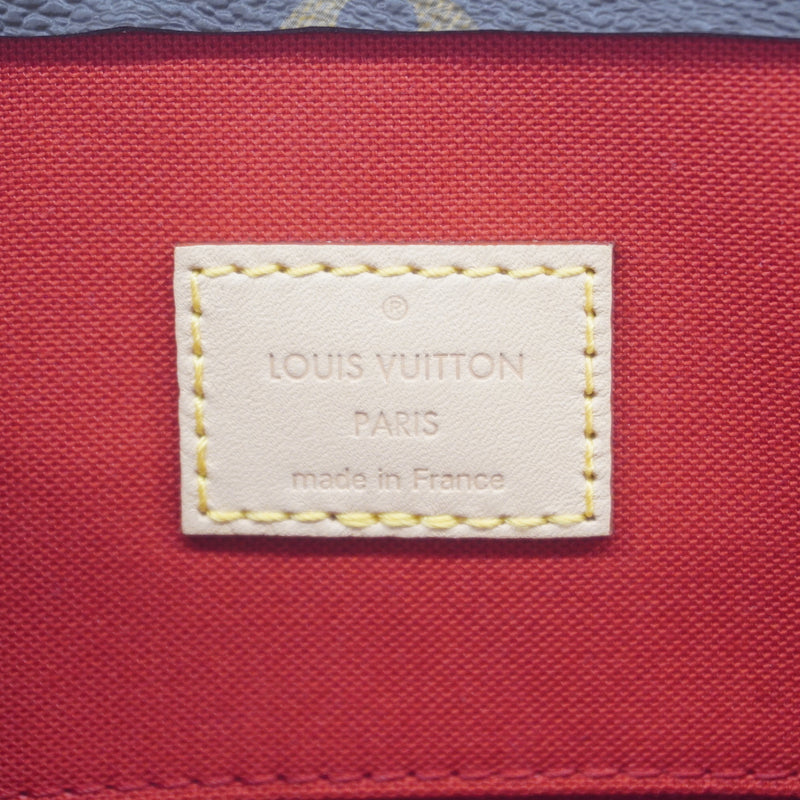 Auth Louis Vuitton Monogram Sack Plastic PM M45848 Womens HandbagShoulder BagTote Bag