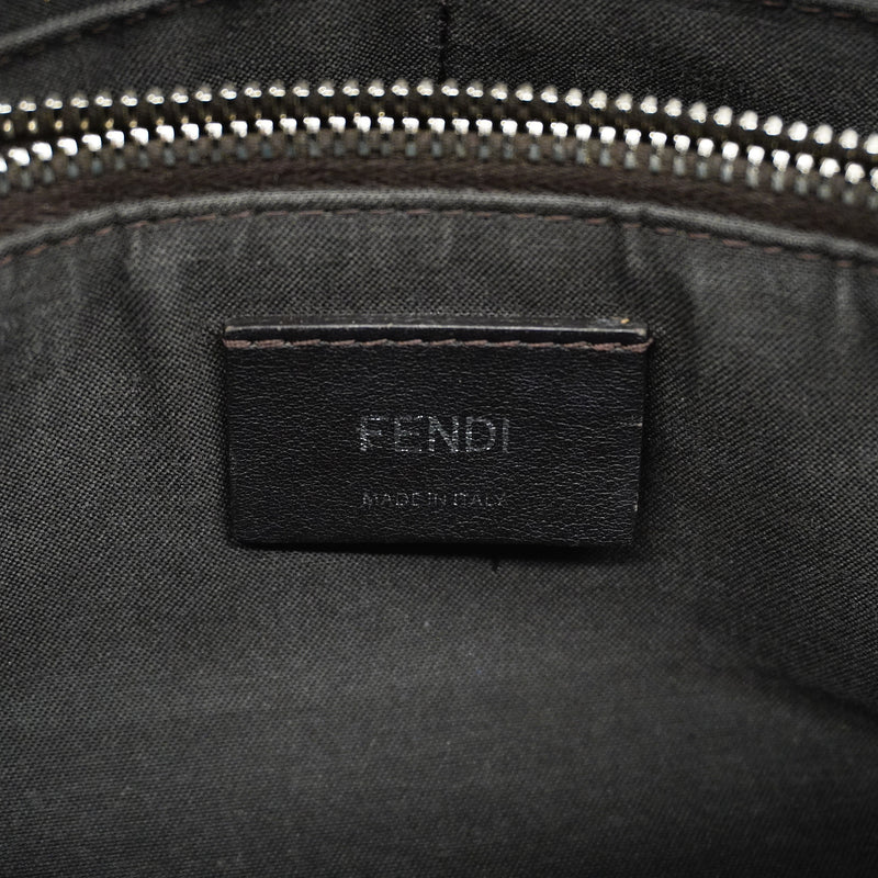 Auth Fendi 2way Bag By The Way Medium Womens Leather HandbagShoulder Bag Brown