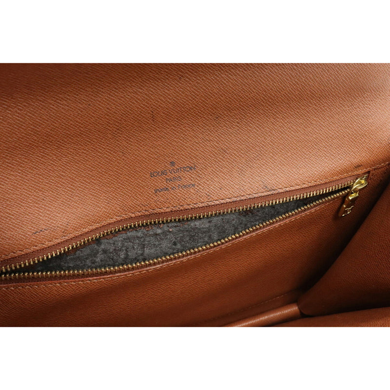LOUIS VUITTON Monogram Monceau 28 Second Bag Handbag Shoulder M51185