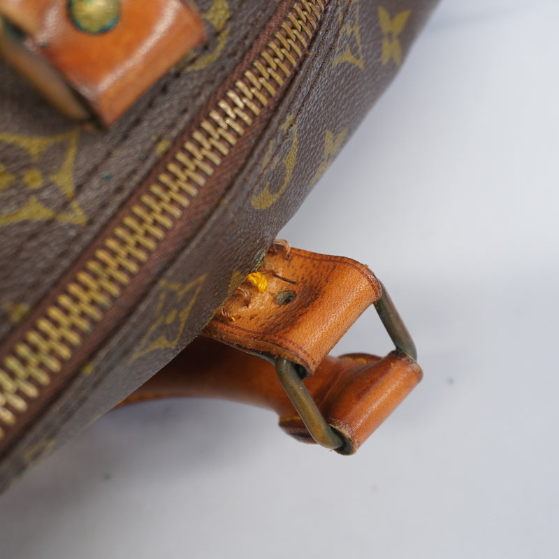 Auth Louis Vuitton Monogram Keepol 50 M41426 MenWomenUnisex Boston BagHandbag