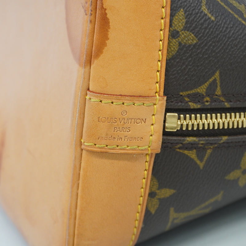 Auth Louis Vuitton Handbag Monogram Alma M51130