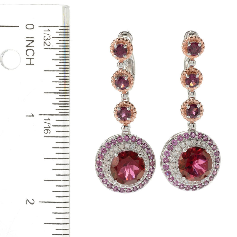 Brand New Red Quartz Earring