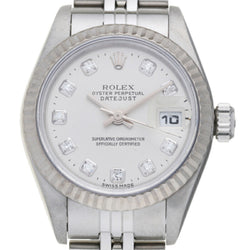 Rolex Datejust U 97 10P Diamond Ladies Watch 69174G