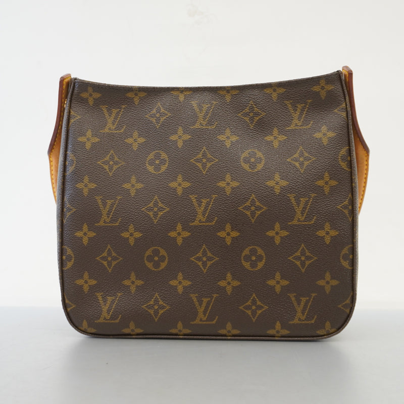 Auth Louis Vuitton Monogram Looping MM M51146 Womens Shoulder Bag