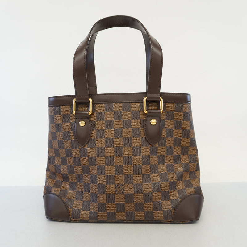 Auth Louis Vuitton Damier Hampstead PM N51205 Womens HandbagTote Bag