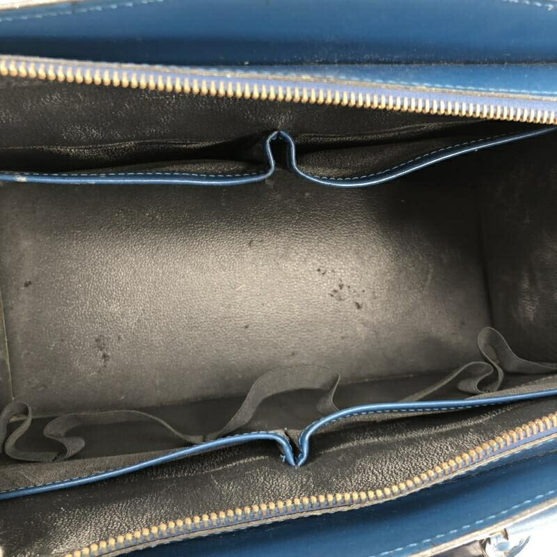 LOUIS VUITTON Riviera R-D Ladies Bag Blue Leather