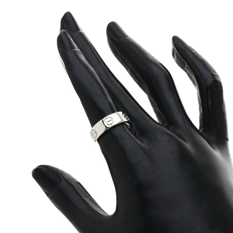 Cartier Love Ring # 49 / K18 White Gold Ladies CARTIER