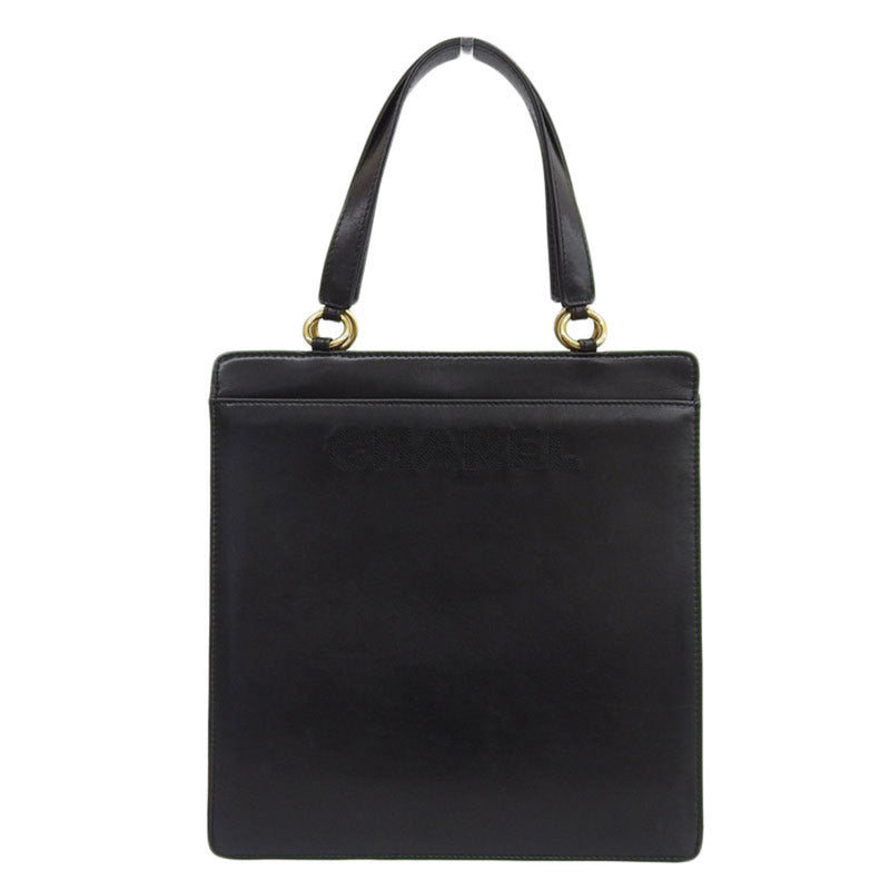 Chanel Women's Leather Handbag,Tote Bag Black