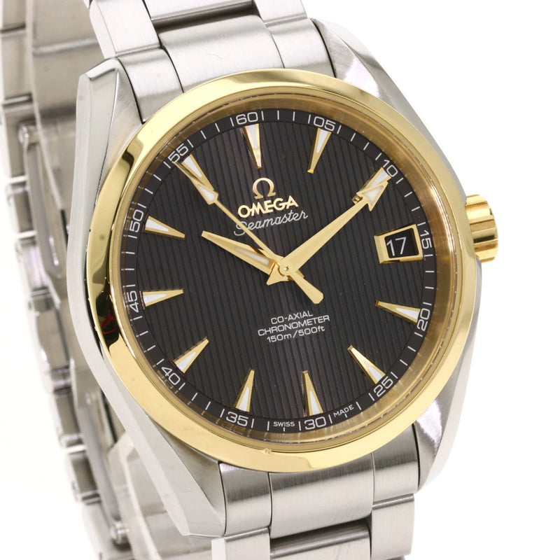 Omega 231.20.39.21.06.004 Seamaster Aqua Terra Watch Stainless Steel / SS K18YG Mens OMEGA