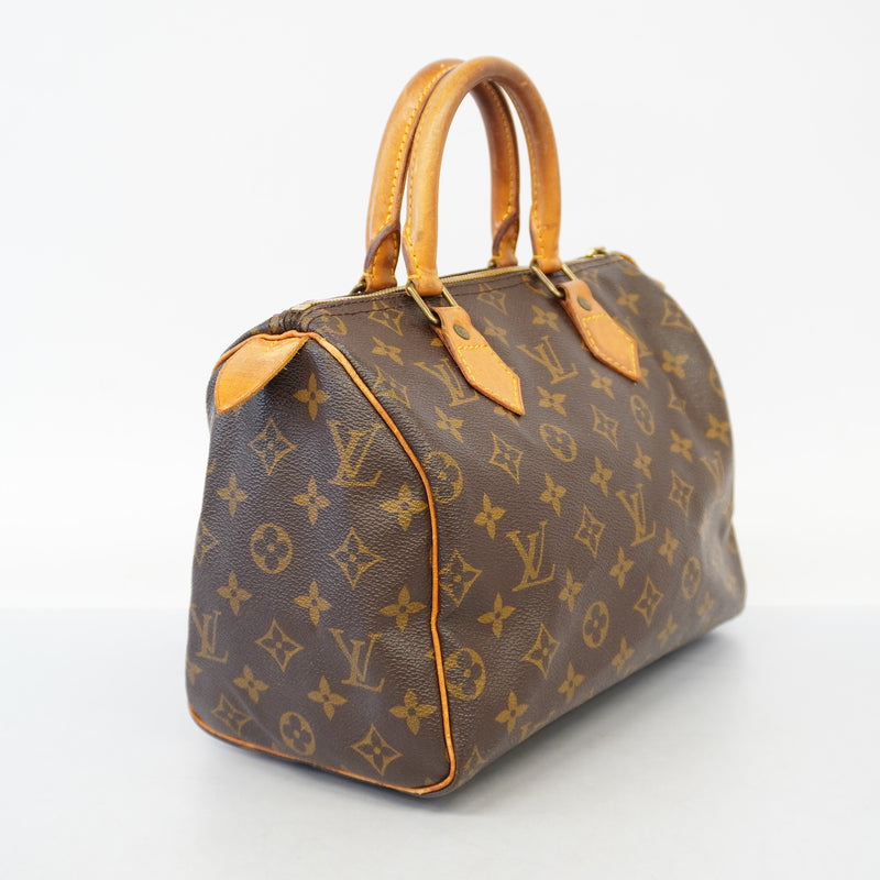 Auth Louis Vuitton Monogram Speedy 25 M41528 Womens Handbag
