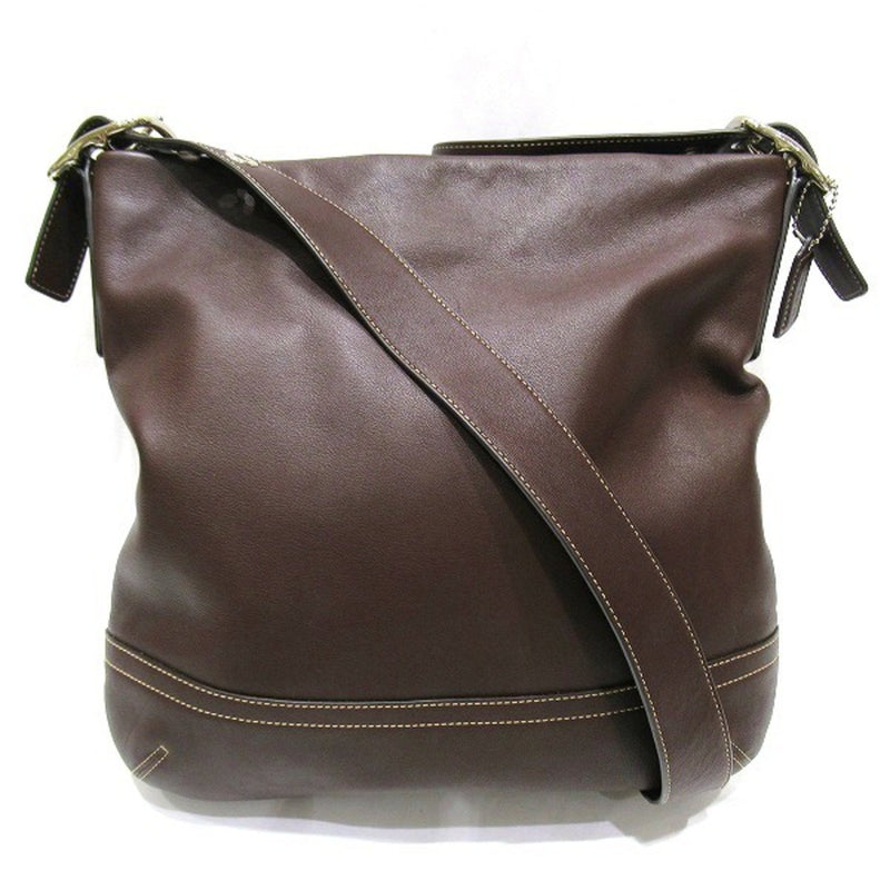 Coach COACH Leather F01414 Bag Shoulder Ladies