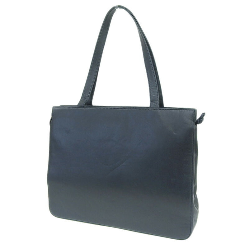 Loewe LOEWE bag ladies tote shoulder leather navy blue