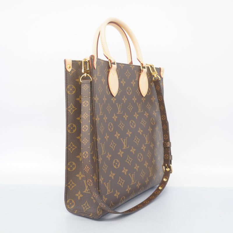 Auth Louis Vuitton Monogram Sack Plastic PM M45848 Womens HandbagShoulder BagTote Bag