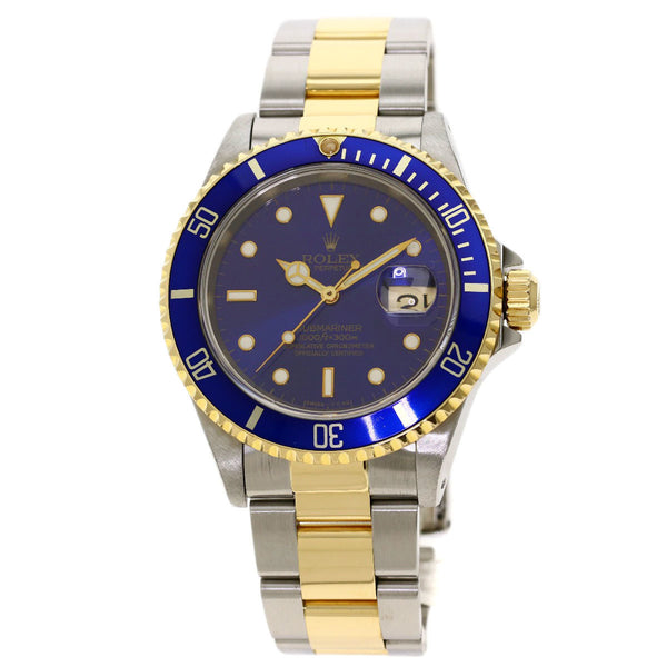 Rolex 16613 Submariner Date Watch Stainless Steel / SSxK18YG Mens ROLEX