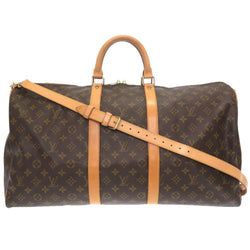 Louis Vuitton Monogram Keepall Bandolier 55 M41414 Boston Bag