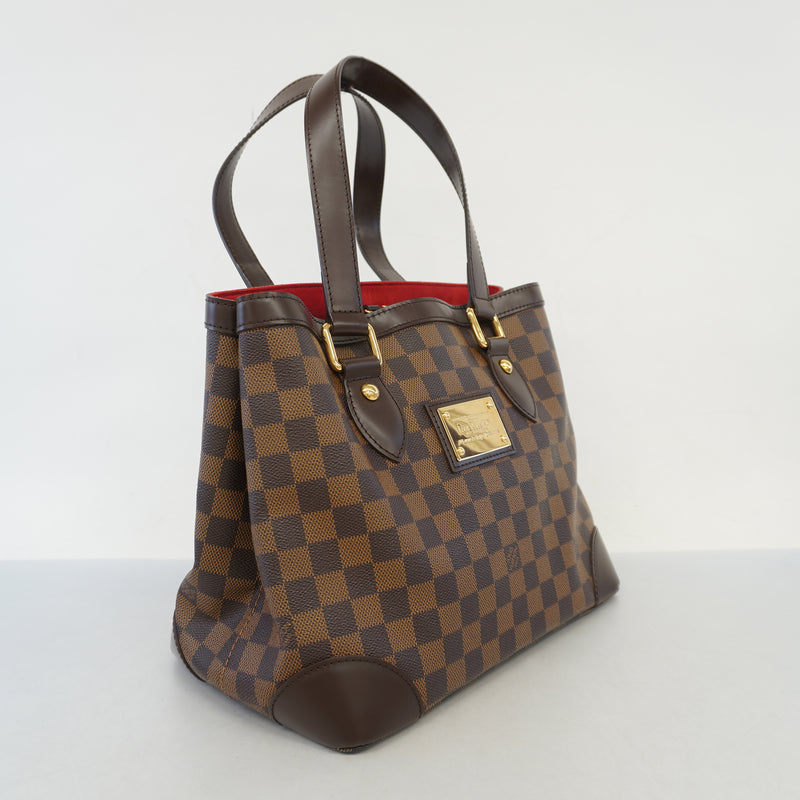 Auth Louis Vuitton Damier Hampstead PM N51205 Womens HandbagTote Bag