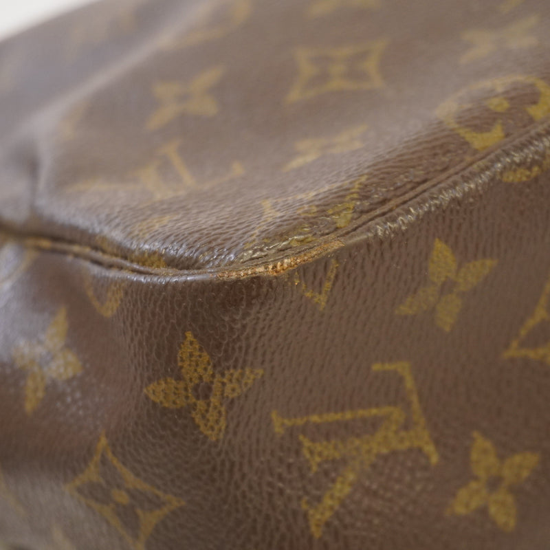 Auth Louis Vuitton Monogram Trousse Toilette 28 M47522 Womens Pouch