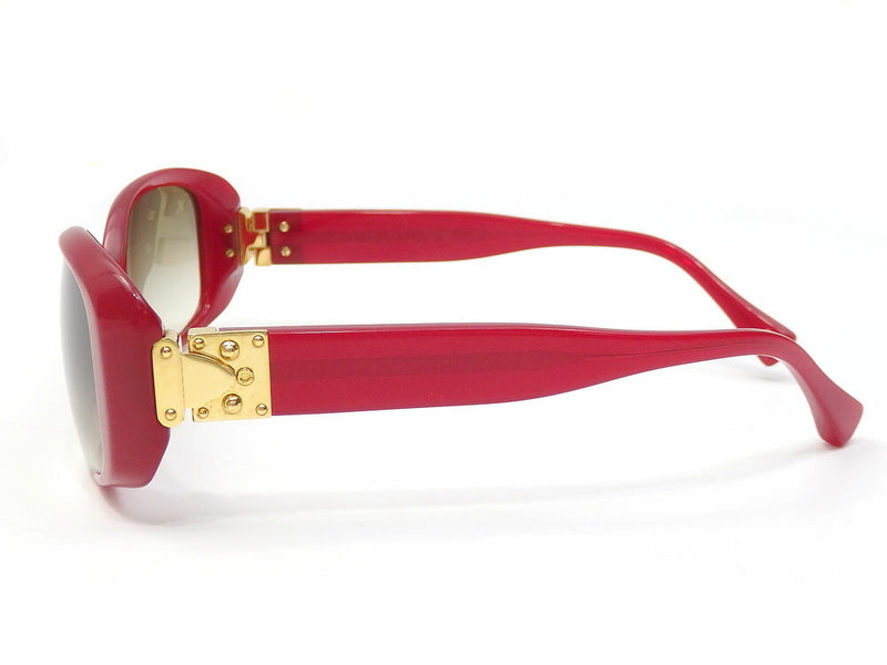 Louis Vuitton Sunglasses Spson GM Ladies Z0076E Pomme dAmour Eyeglasses Eyewear Plastic Red
