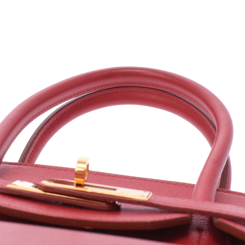 Hermes Birkin 35 Rouge Vif Unisex Kushbel handbag